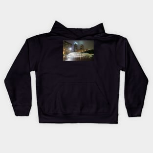 Boston Reflecting Pool Fountain Boston MA Kids Hoodie